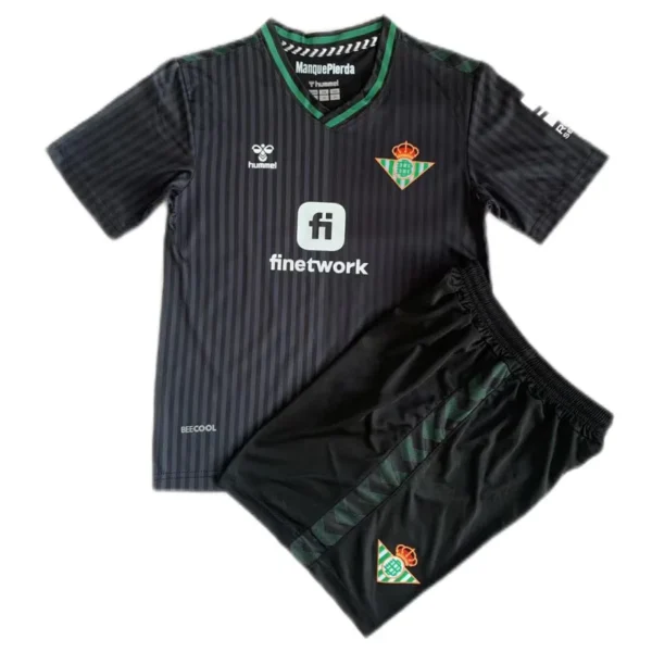 Kids Real Betis 2023/24  Third Kit Jersey+Short