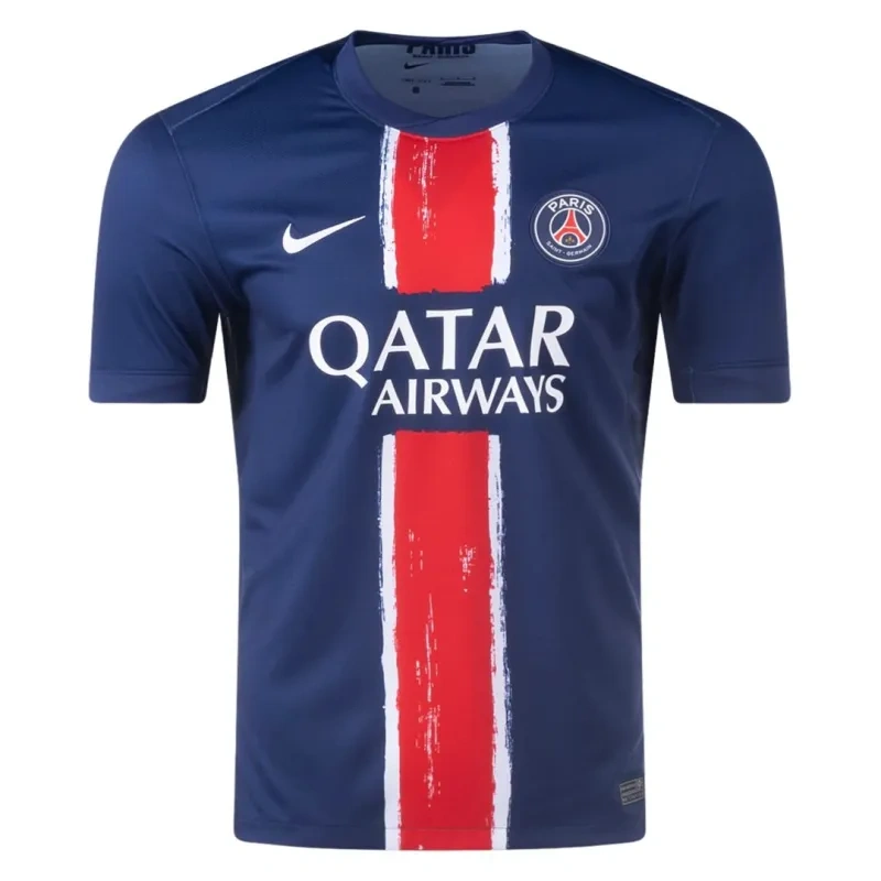 0ab3425706 24-25 PSG Saint-Germain Home Soccer Jersey Fan Version - 图片 1
