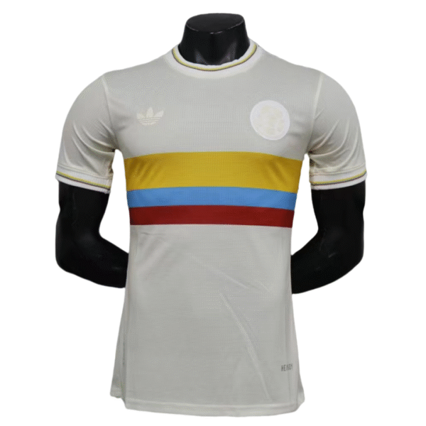 2024-25 Colombia Nation Jacquard 100th Anniversary Edition Player Version Football Jersey Soccer Shirt