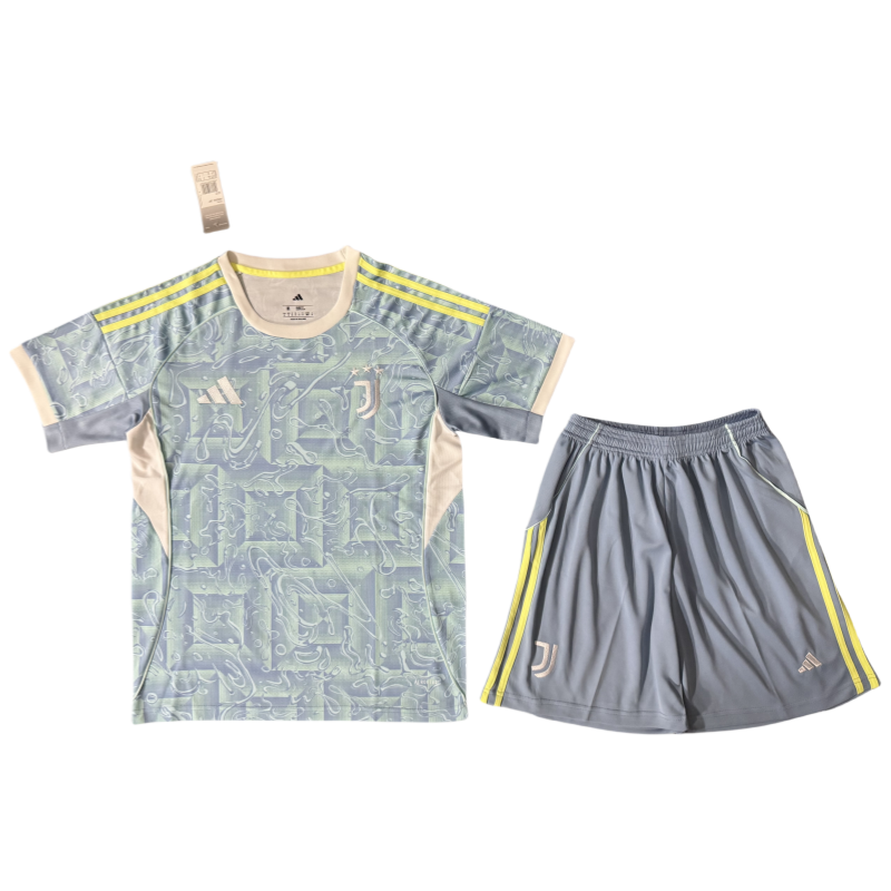 16264f00 Juventus Soccer Jersey Away kids Shirt kit 2025-26 - 图片 1