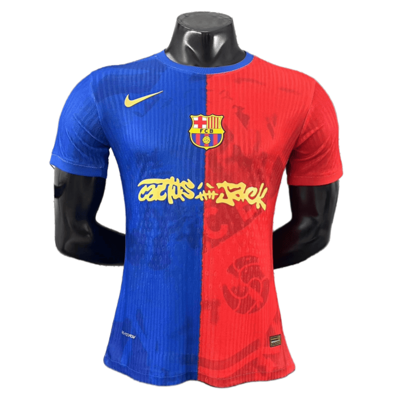 1a83dc53 Barcelona X Travis Special Edition Football Shirt 25-26 - 图片 1