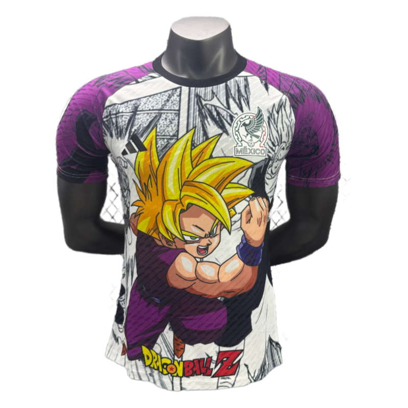 2025-07-08103827367 Mexico Dragon Ball Special Edition Football Shirt Player Edition 25-26 - 图片 1