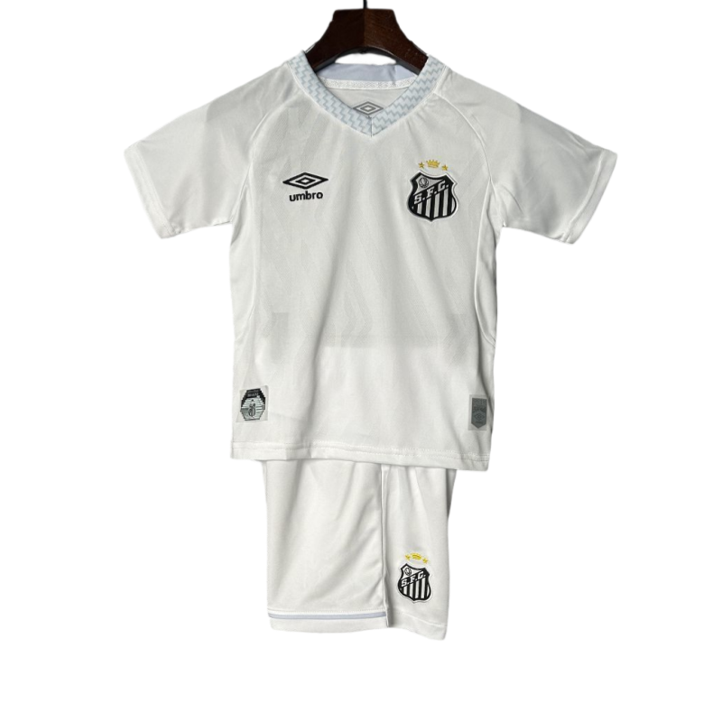 20250918173333100148-26-14 Santos Fc Home Kids Football jersey Kit 2025-26 Fan Version - 图片 1