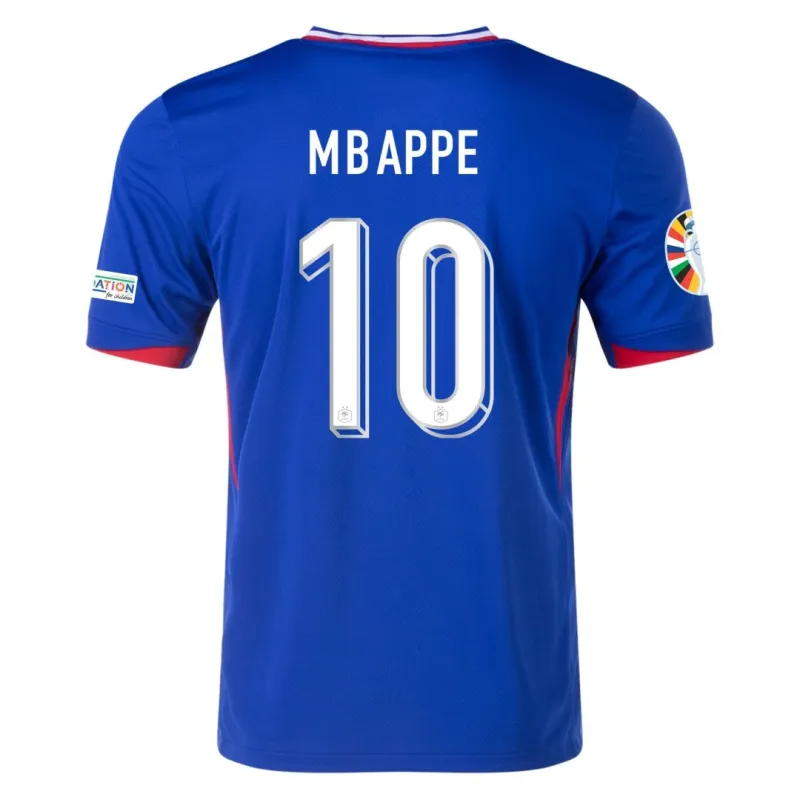 21ade1c03f France Home Jersey Euro 2024 MBAPPE #10 GIROUD #9 GRIEZMANN #7 Soccer Apparel - 图片 1