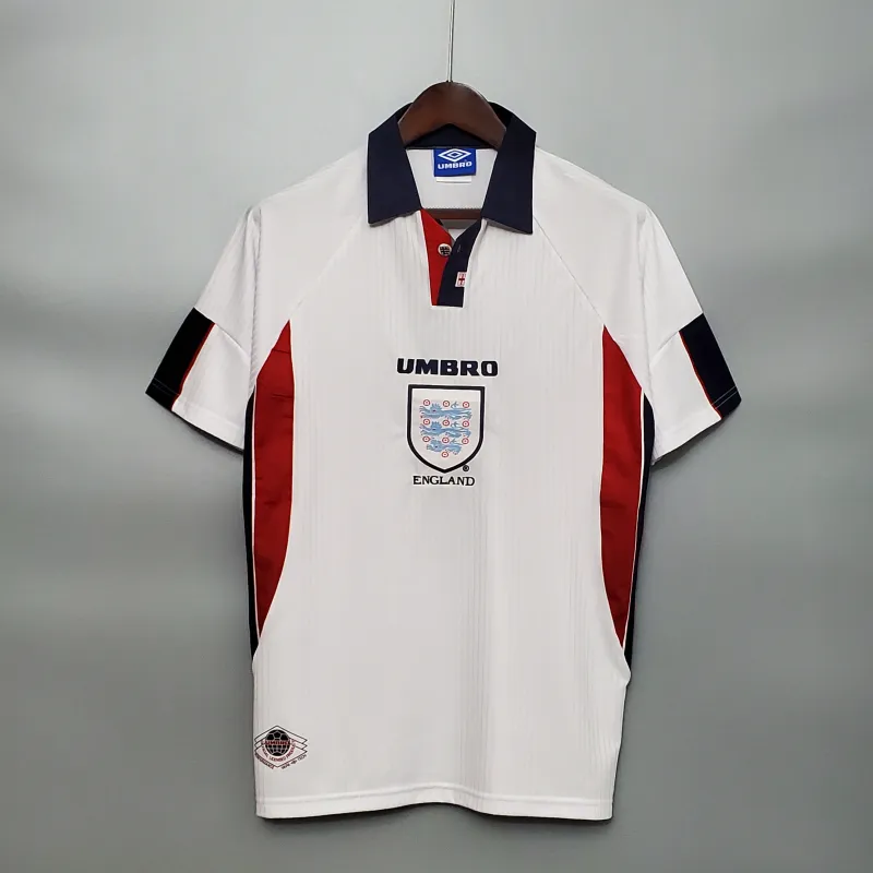 28fd8b4513 1998 England World Cup Home Retro Jersey - 图片 1
