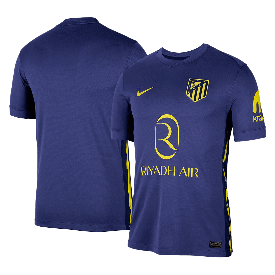 376832fc11 Atletico Madrid Soccer Jersey Away Custom Shirt 2025-26 - 图片 1