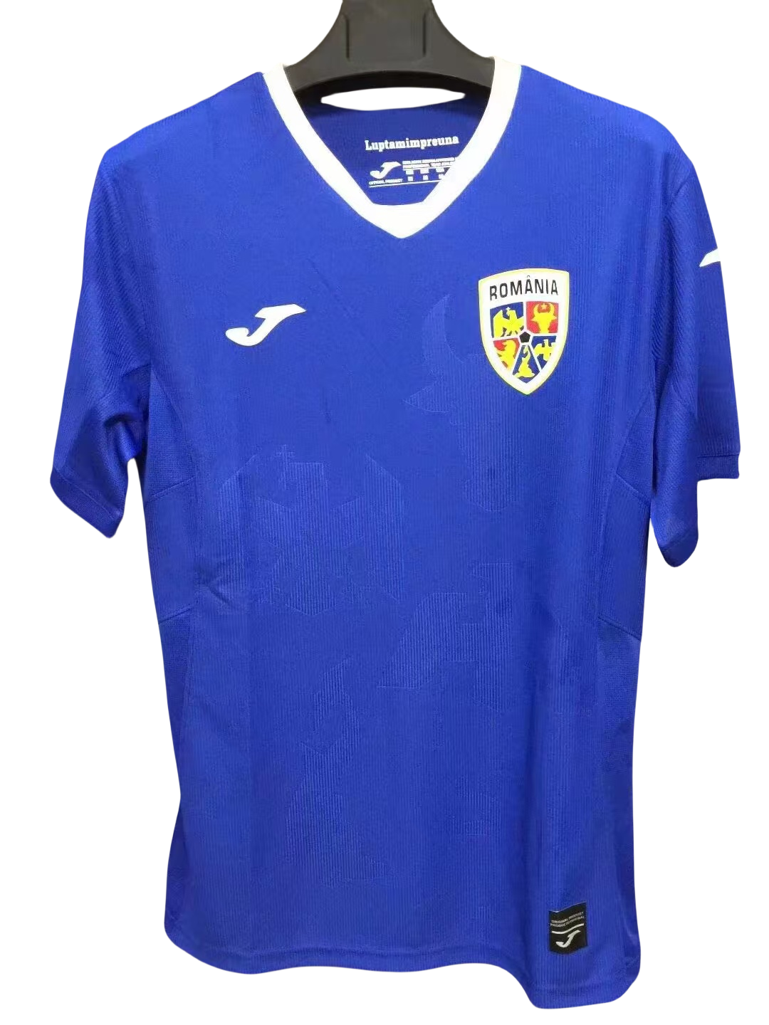 40eb4a9d87 Romania Retro Away Football Jersey - 图片 1
