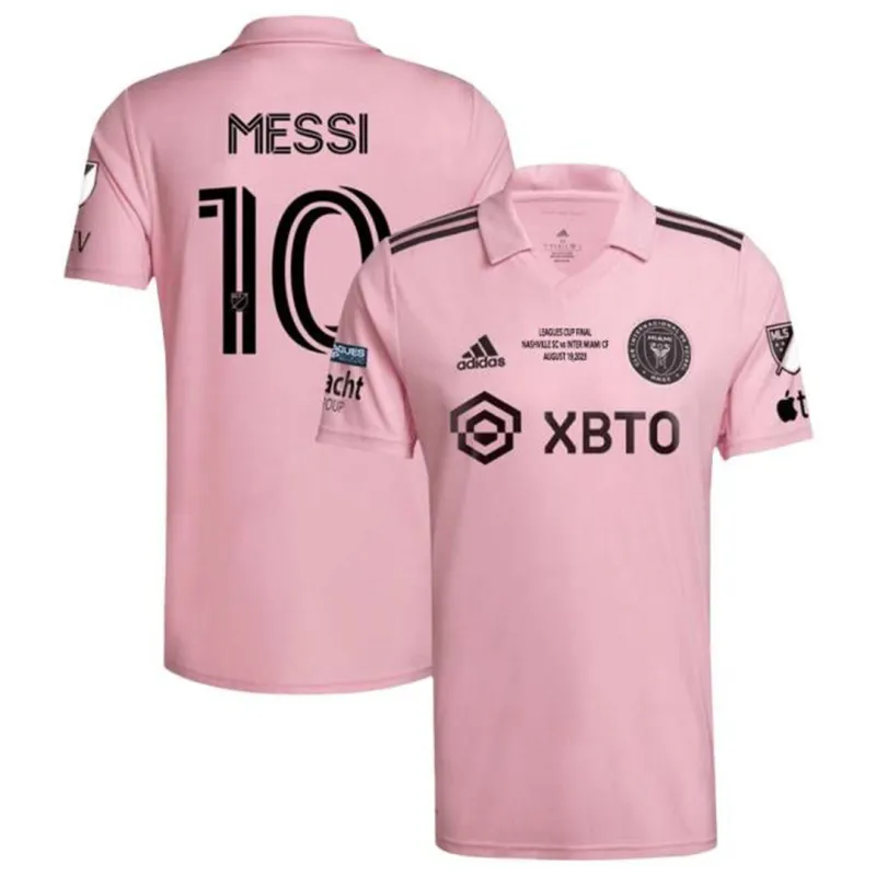 4be486c681 Inter Miami MESSI #10 Leagues Cup Final Version Jersey Home 2022 - 图片 1