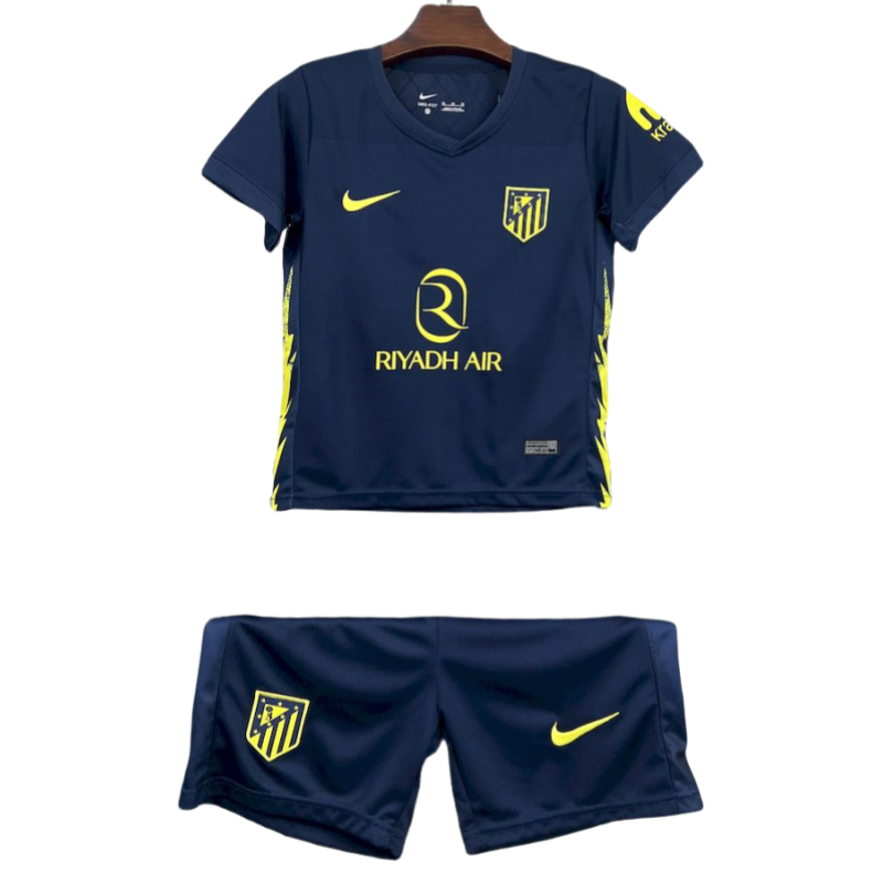 5c16a580-1-1-1 Atletico Madrid Away Kid Kit football jersey 25-26 - 图片 1