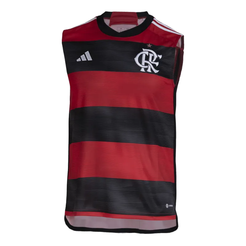 63ed58d413 CR Flamengo 2023/24 Training Vest Red&Black - 图片 1