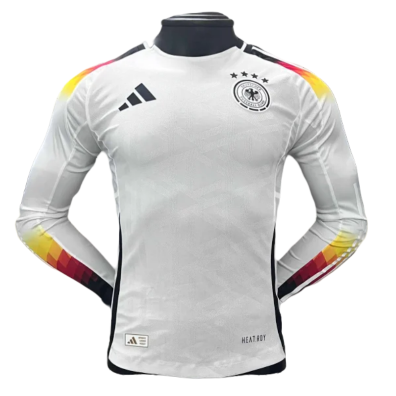 6a2b3549c3 2024 Germany Euro Cup Home Jersey Long Sleeve Player Version - 图片 1