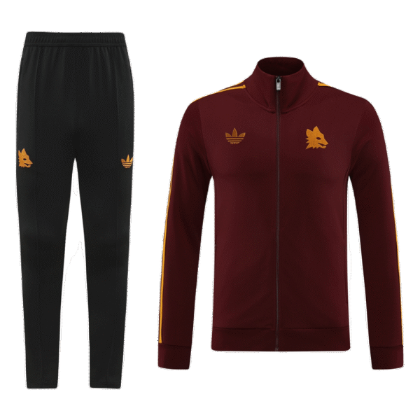 Roma long sleeve football jersey training sportswear 24-25