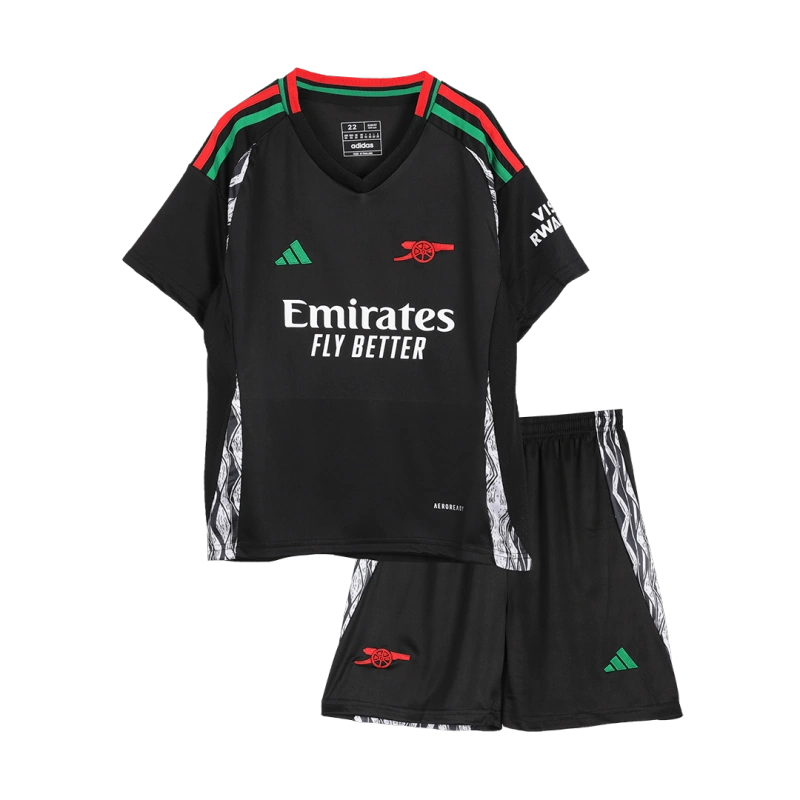 7760fbde8f 24-25 Arsenal Away Soccer Kids Kit Jersey+Shorts - 图片 1