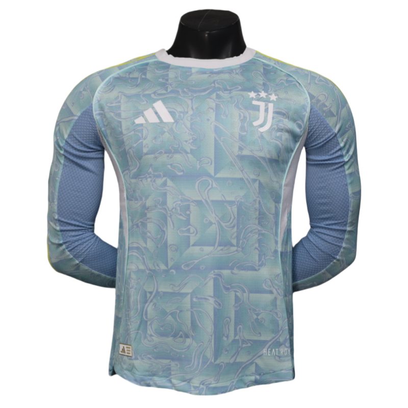 80c22e3c72 Juventus Away Jersey Football Shirt Long Sleeve Player Version 25-26 - 图片 1