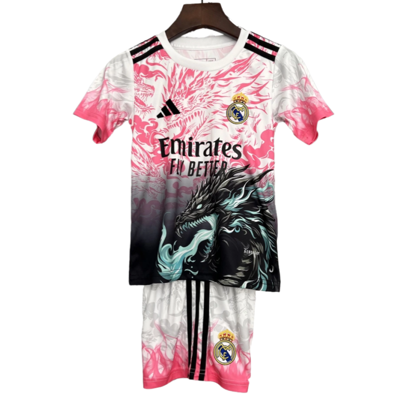81755672041000-1731546d2f Real Madrid Soccer jersey kids Dragon Special Edition Kit 2025-26 - 图片 1