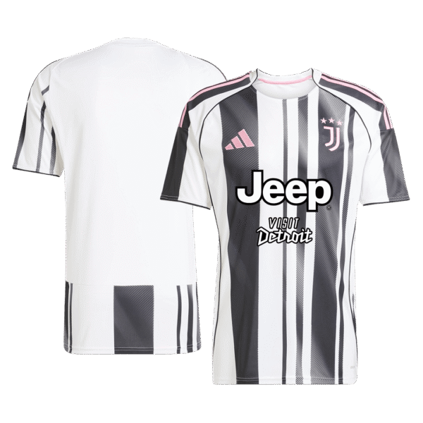 Juventus Soccer Jersey Home Custom Shirt 2025-26