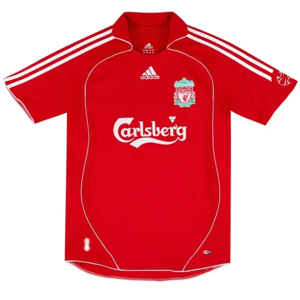 06-07 Liverpool Retro Jersey Home