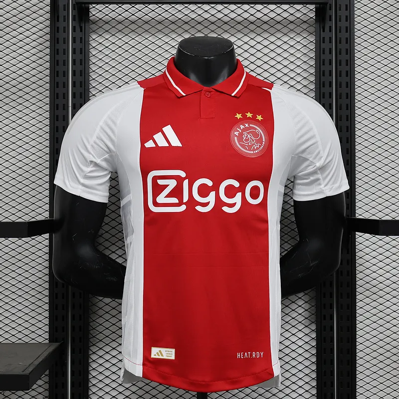 83dc967bdb 24-25 Ajax Home Soccer Jersey Player Version - 图片 1