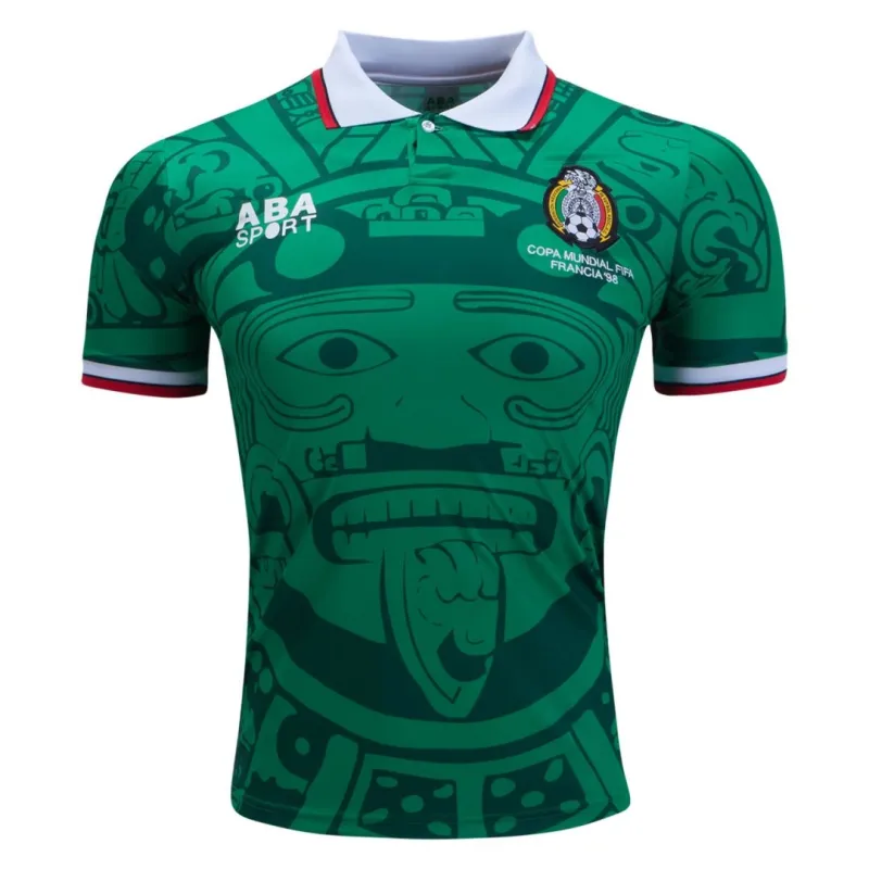 85b849c578 Mexico World Cup 1998 Retro Home Jersey - 图片 1