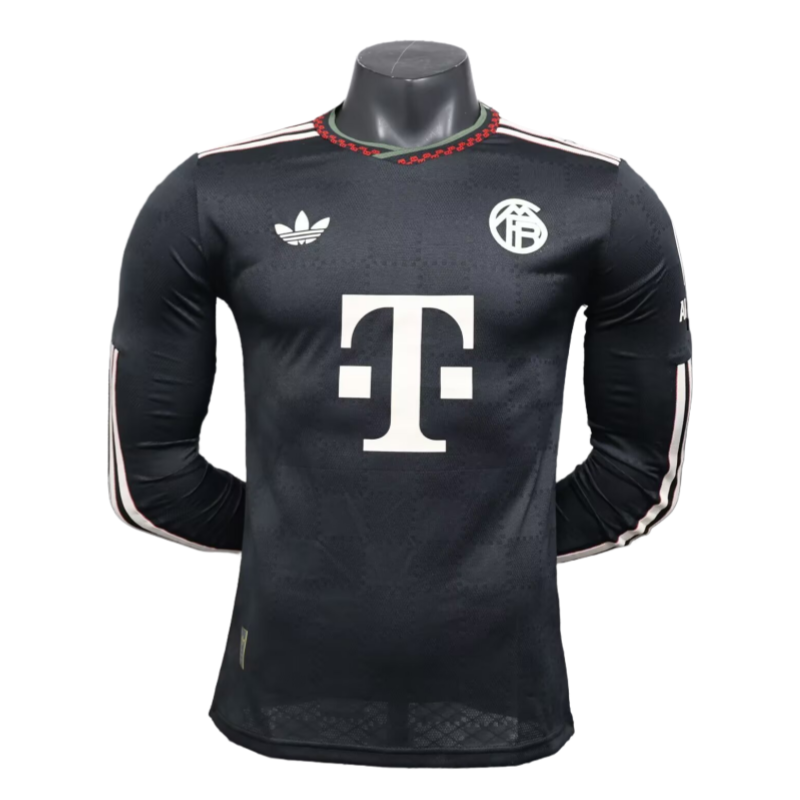 879aebef Bayern Munich Long Sleeve champions League Football jersey 2025-26 Player version - 图片 1
