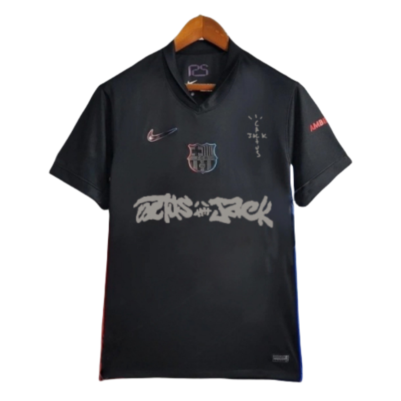 95cab5e059 Barcelona X Travis Scott Away Shirt Soccer Jersey 24-25 - 图片 1