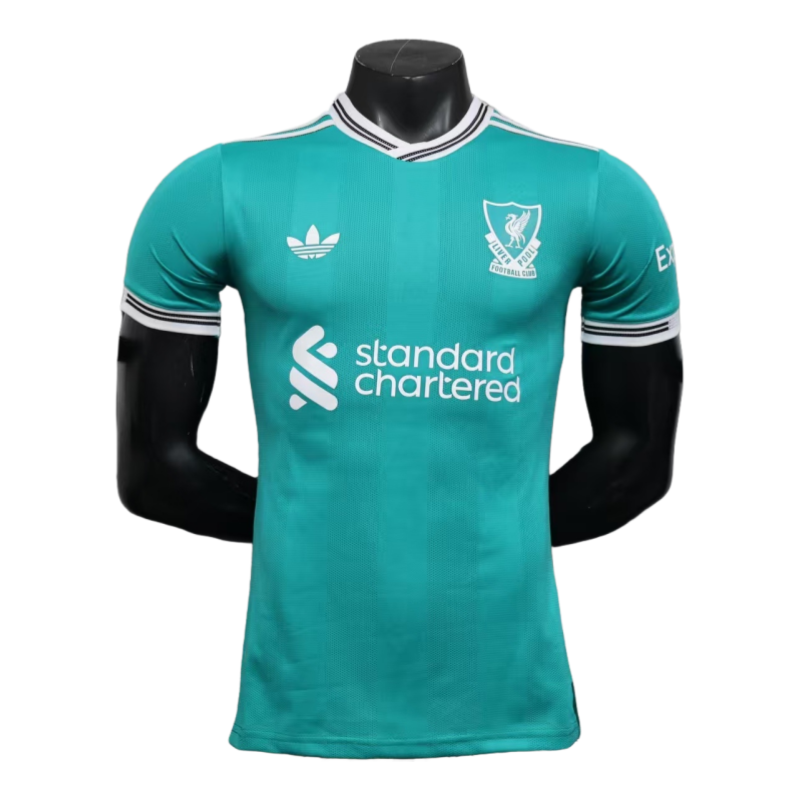 9dcf060a Liverpool 25-26 Third away green football jersey - player version - 图片 1
