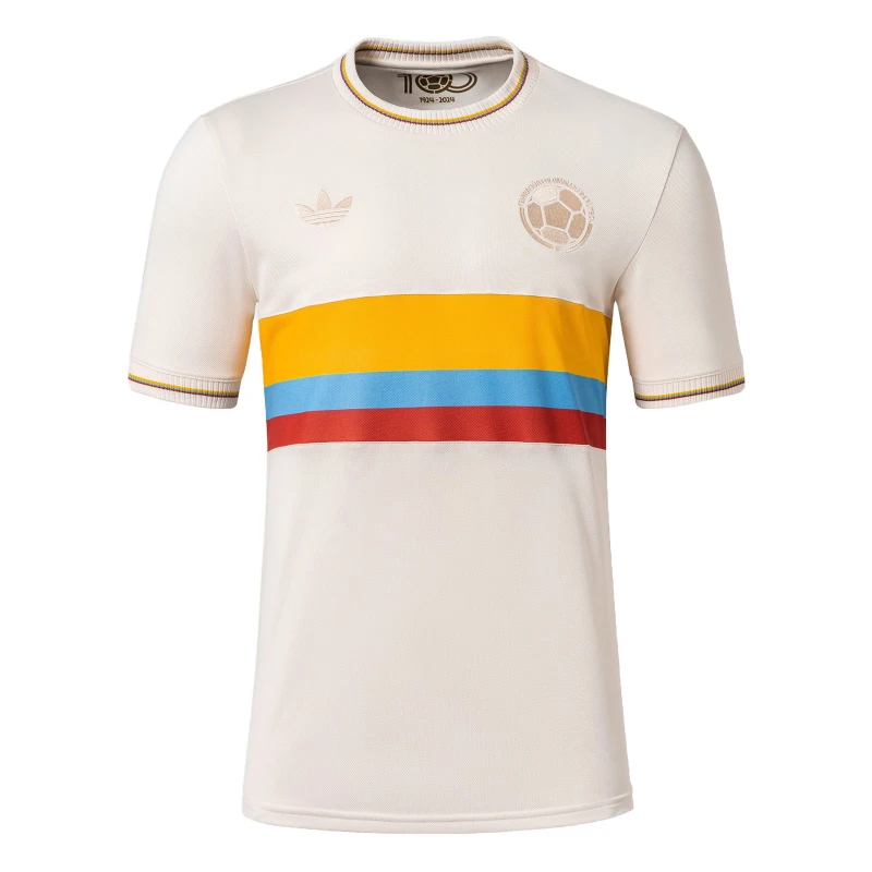 AAA-240-16 2024-25 Colombia Nation 100th Anniversary Fan Version Football Jersey - 图片 1
