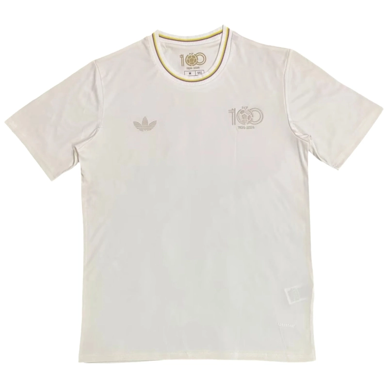 AAA-240-21 Colombia 2024 Nation 100th White Anniversary Collection Jersey White - 图片 1