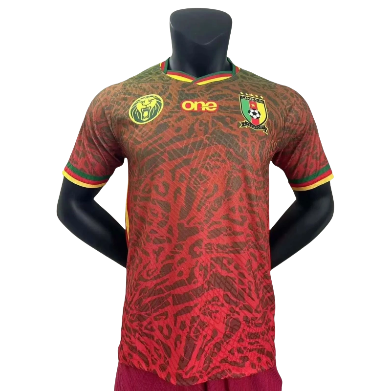 AAA-240-99-43 2024 Player Version Cameroon Away Football Shirt - 图片 1