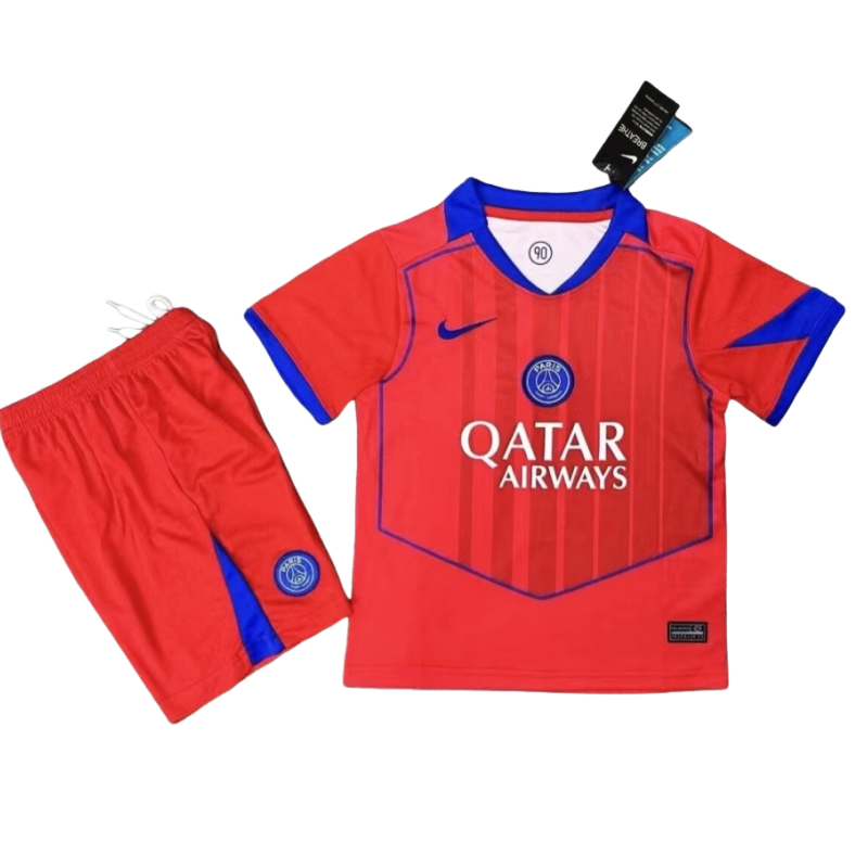 IMG5537-1304109b3b PSG Away Kids Football Shirt Kit 2025-26 Fan Edition - 图片 1