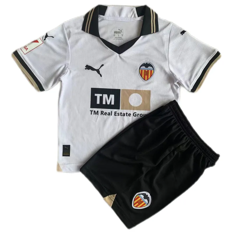 a7cf726b2d Kids Valencia 2023/24 Home Kit Jersey+Shorts - 图片 1