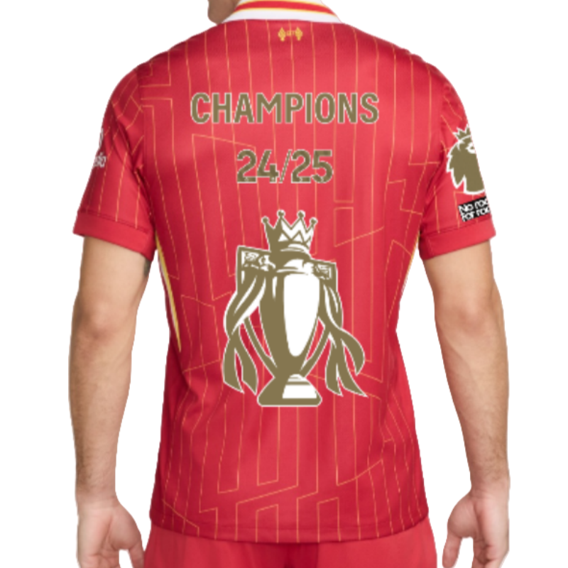 adobeexpress-file28 24-25 Liverpool Premier League Champions League Home Player Edition Football Shirt - 图片 1