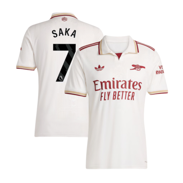 Arsenal Third Away Shirt Football Jersey 2025-2026  Fan version