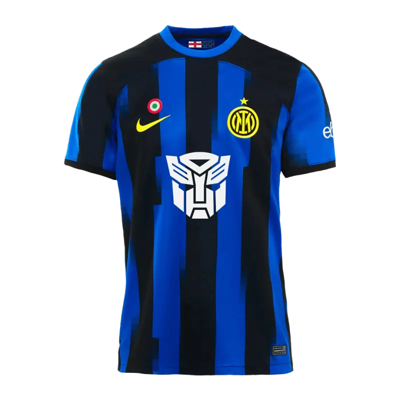 bb1c750619 23-24 Inter Milan X Transformers Home Jersey - 图片 1