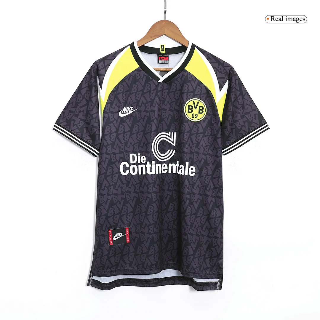 bc57050868 95-96 Borussia Dortmund Retro Jersey Away - 图片 1