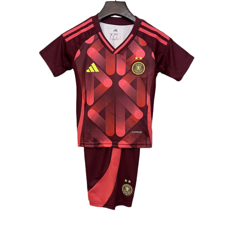 be942543 Germany Away Football jersey 2025 Kids Kit Jersey+Shorts - 图片 1