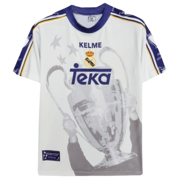 Real Madrid Retro Jersey UCL Commemorate Shirt 1997-98