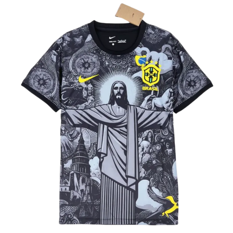 c9a4707157 2024 Brazil Christ the Redeemer Special Kit Shirt Football - 图片 1