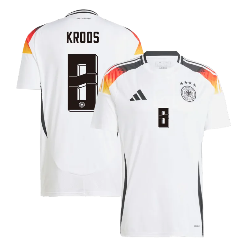 d11287e615 Germany Home KROOS #8 MUSIALA #10 HAVERTZ #7 WIRTZ #17 Jersey EURO 2024 - 图片 1