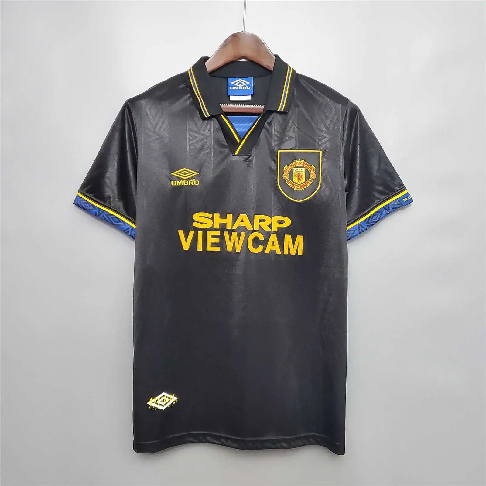 d95a5bc915 1994/95 Manchester United Retro Jersey Away - 图片 1