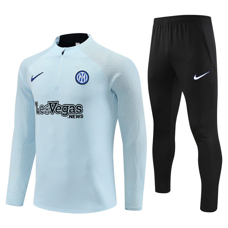 db0e3329ed 23-24 Inter Milan Long Sleeve Training Suit - 图片 1