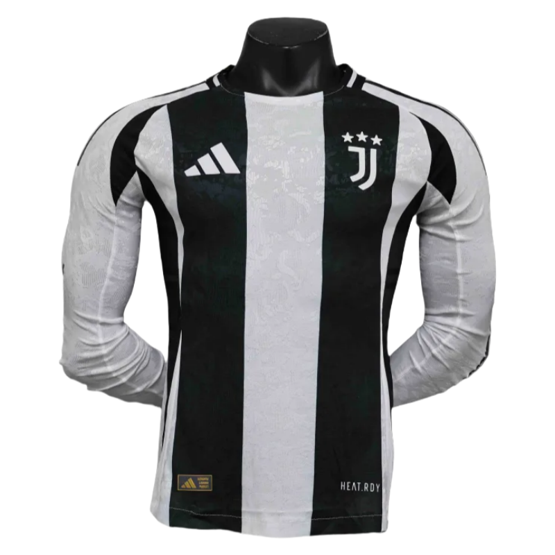 df8112c3ce 24-25 Juventus Home Soccer Jersey Player Version Long Sleeve - 图片 1