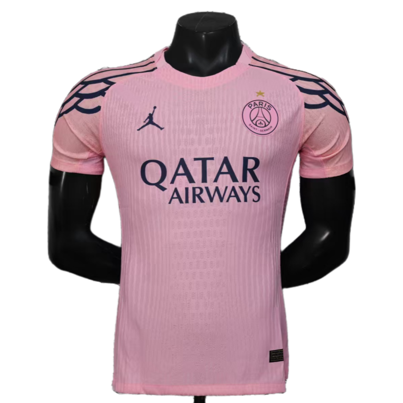 e3d9ac492f PSG Paris Special Edition Shirt Soccer Pink Jersey 25-26 player version - 图片 1