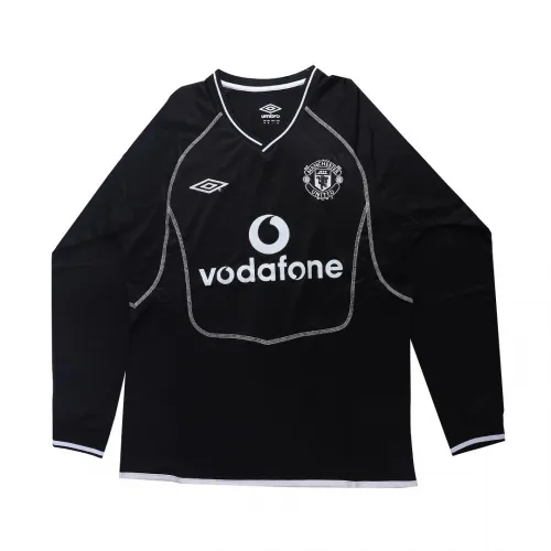 e823e84fc1 2000/01 Manchester United Retro Jersey Goalkeeper Long Sleeve - 图片 1