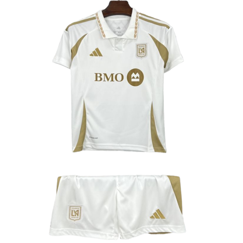 e91ce016 Los Angeles FC Away Kids Football Jersey Kit 2025-26 Fan Edition - 图片 1