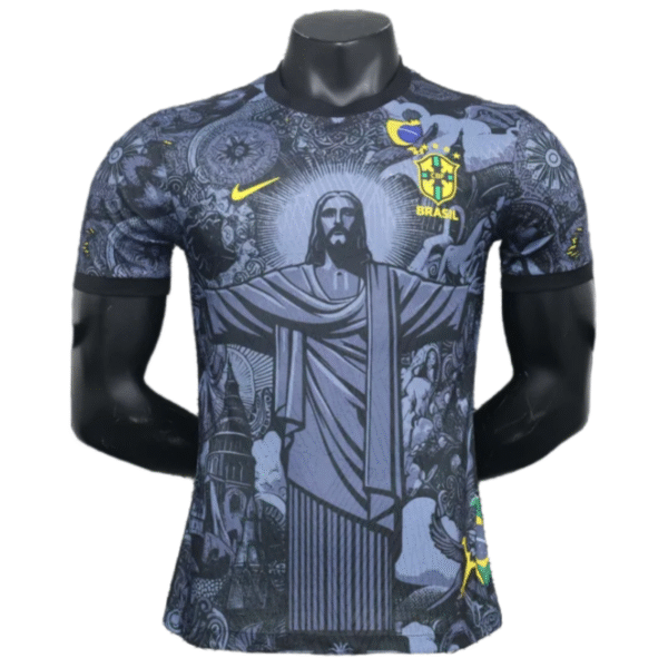 2024 Brazil Christ the Redeemer Special Kit Player Version Shirt Football