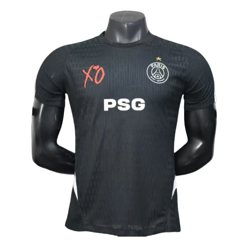 f317252de1 2025/2026 PSG Special Edition Black Football Shirt (Player Edition) - 图片 1