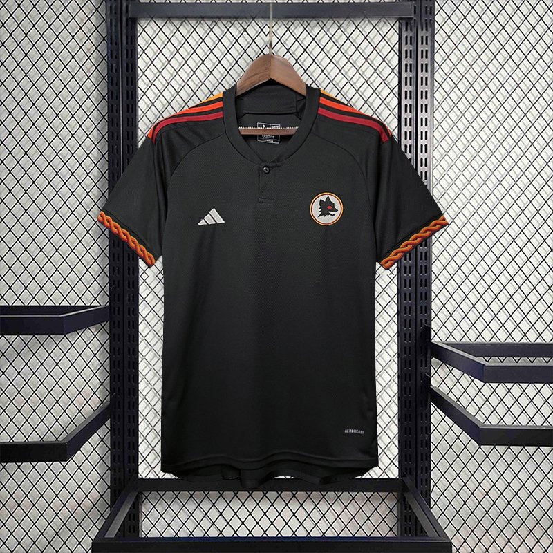 f71b8ca4 23-24 AS Roma Third Away Fan Version - 图片 1