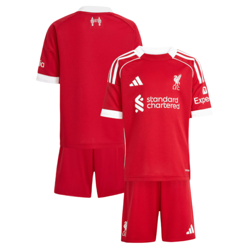 liverpool-adidas-home-minikit-2025-26ss5p-202794867pv-1u-krqy0pib6sevkbr7seh3v-hrfklperyye5f7mfwes5 2025-26 Liverpool home Kids football jersey Kits - 图片 1