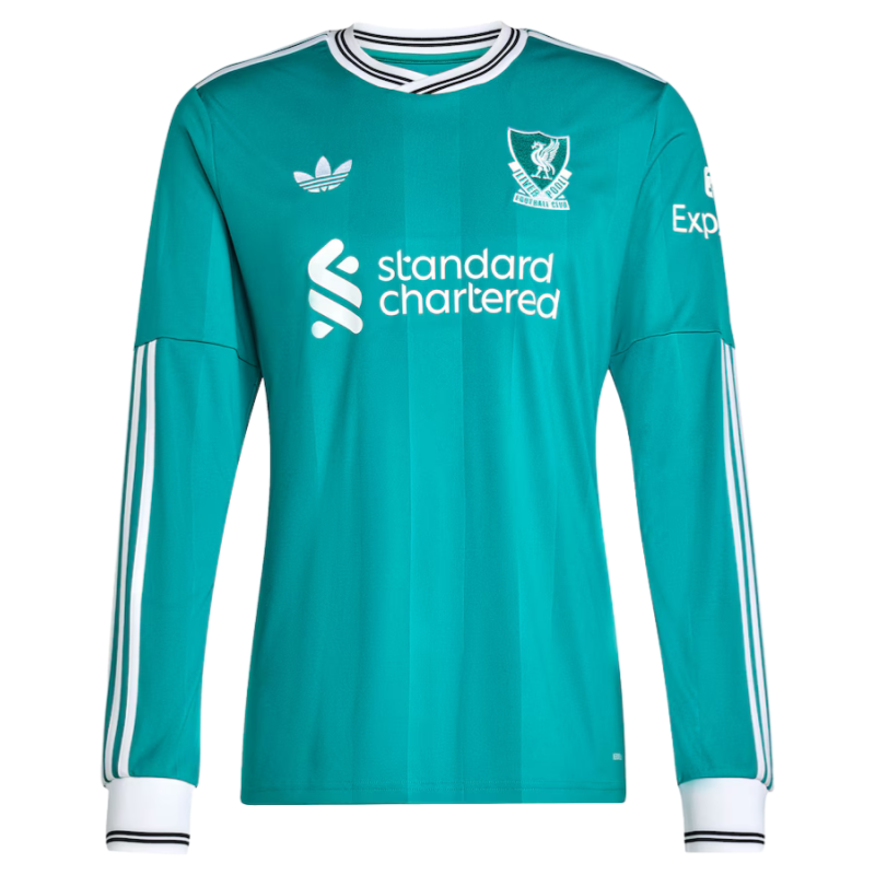 liverpool-adidas-third-shirt-2025-26-long-sleevess5p-202794682pv-1u-imcrvagzhke7srefh9jnv-l3oqr7btqsjrllpks4nd-1 Liverpool Long Sleeve Third away green football jersey 2025-26 Fan version - 图片 1